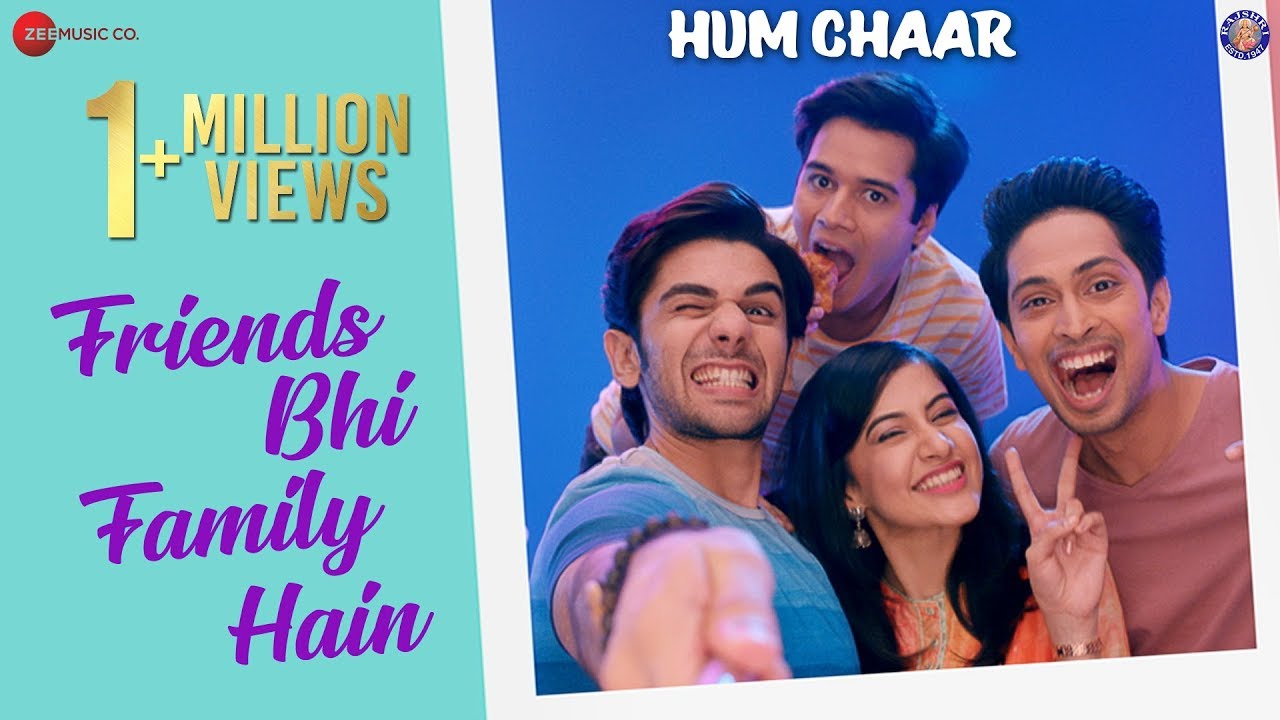 Friends Bhi Family Hain Lyrics  | Hum Chaar | Prit Kamani | Aaman Trikha | George Joseph