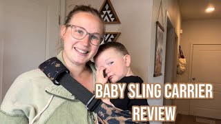 Baby Sling Carrier Review | HILABAB