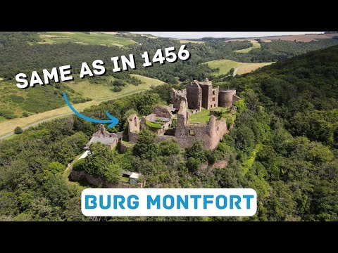 This Castle Looks Exactly The Same As When It Was Destroyed | Castle Montfort