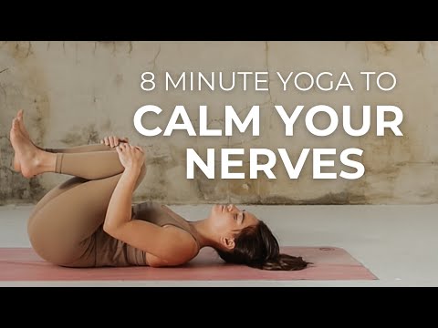 8-Minute Intermediate Yoga Flow for Anxiety and Stress | Calm Your Nervous System and Reset