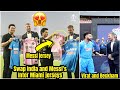 Two Legends David Beckham And Sachin Tendulkar Swap Messi S Inter Miami And India Jersey