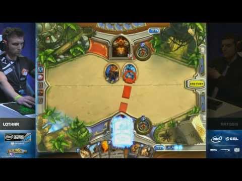 Hearthstone IEM semifinal 1 - Lothar vs Artosis 1/3