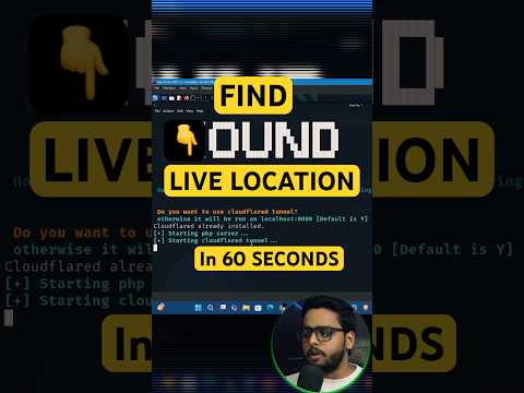 Find Anyone’s Real-Time Location from Kali Linux in 60 Seconds #shorts #viralvideo #trending #cyber