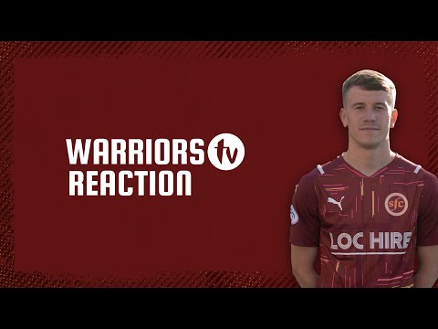 WarriorsTV - Match Reaction - Will Sewell - Stirling Albion (31/12/22)