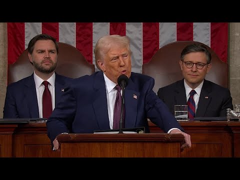 On April 2 reciprocal tariffs kick in, says Pres. Trump in address to congress