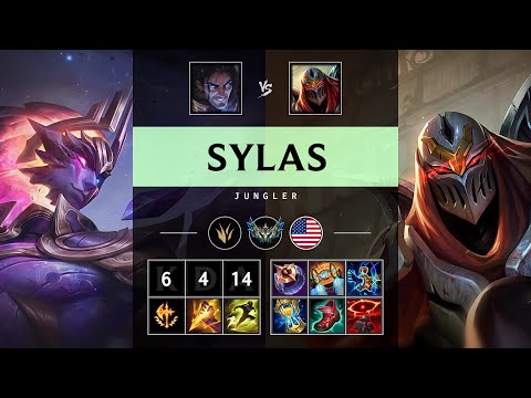 Sylas Jungle vs Zed - NA Challenger Patch 25.17