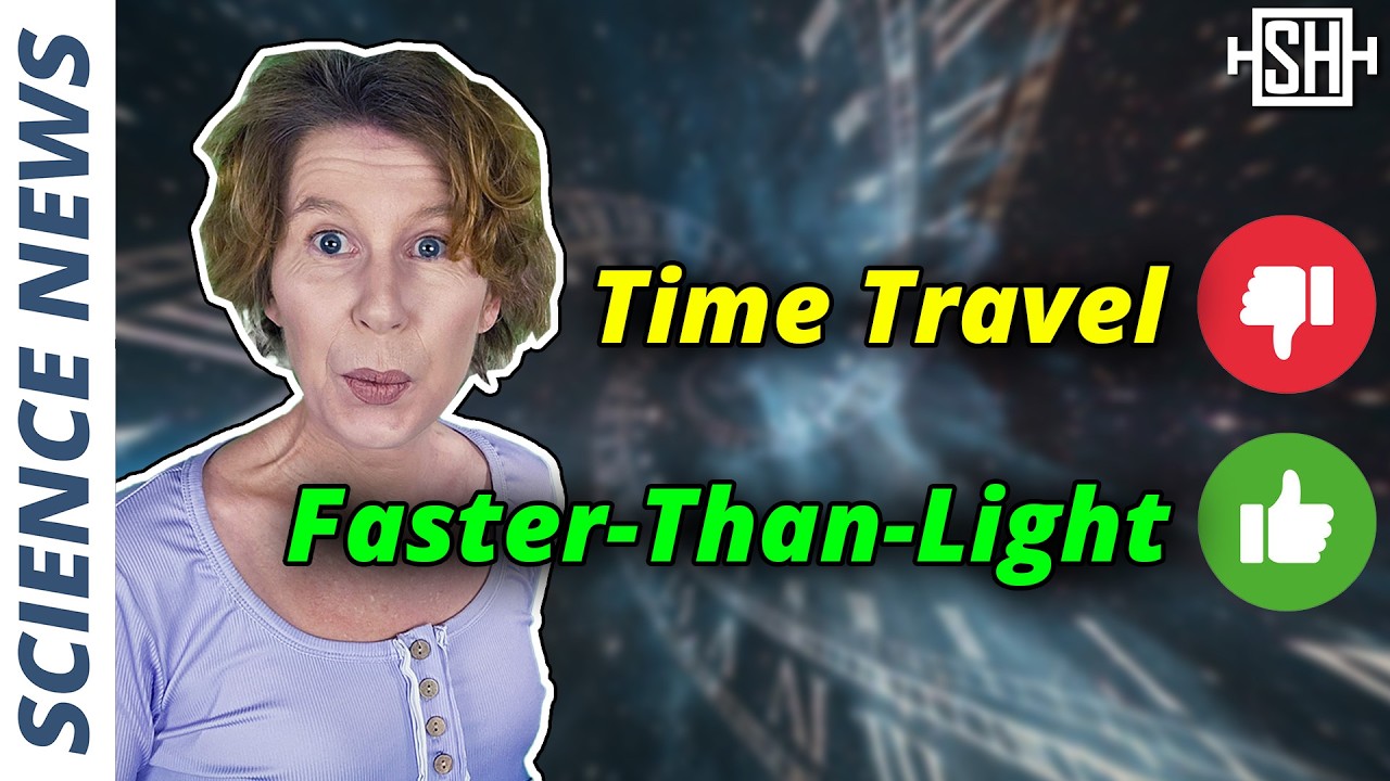 Good news for faster-than-light travel. Bad news for time travel.