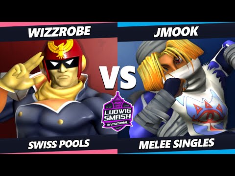 Ludwig Invitational - Jmook (Sheik) Vs. Wizzrobe (Captain Falcon) SSBM Melee Tournament