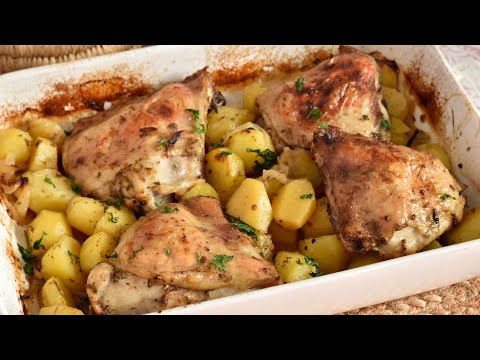 Este pollo al horno con especias está delicioso