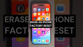 Download lagu How to erase iPhone before Selling - Factory Reset / Restore Your iPhone #shorts mp3