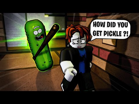 TROLLING Players With PICKLE RICK Skin in PIGGY!