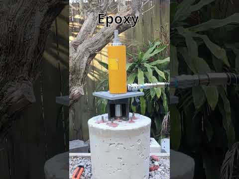 DeWalt resin anchor tests 1
