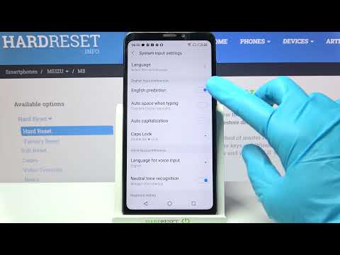 How to Turn On/Off Auto-Correction in MEIZU M8 – Find Text Settings