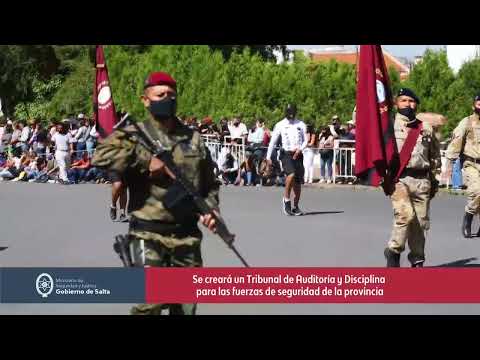 Salta tendrá un Tribunal de Auditoría y Disciplina para las fuerzas de seguridad de la provincia