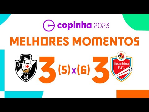 Gols e lances de Vasco da Gama x Ibrachina