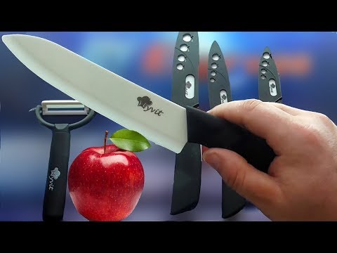 Керамические Ножи из Китая с AliExpress.Обзор - Тест, Посылка из Китая, Китайские керамические ножи