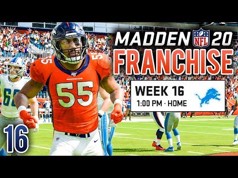 Madden 20 Franchise (Y1:G15) Ep.16 - Broncos Get One Step Closer to the Offseason