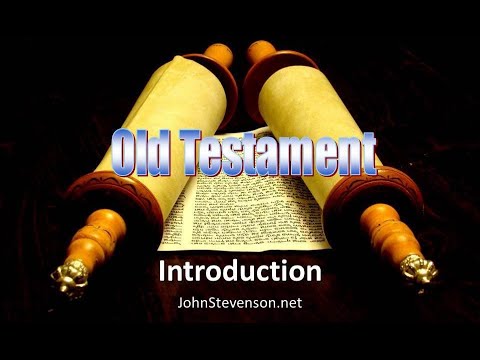 Old Testament Survey 01a - Introduction