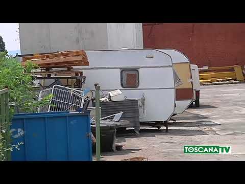 2018-08-02 MONTEMURLO - RIMUOVE SIGILLI E RIAFFITTA CAPANNONE SEQUESTRATO