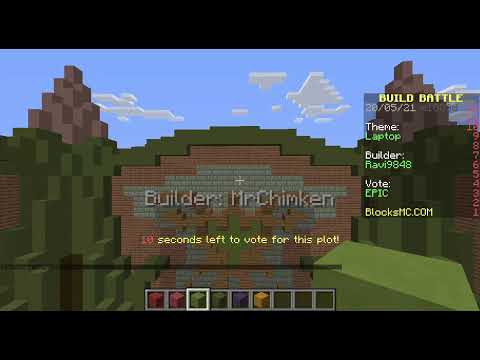 Build Battle in BlocksMC part 2