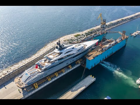 Bilgin 263 I- 80M Launching