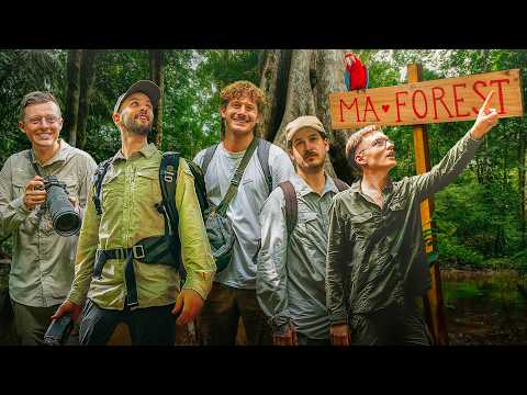 Deep in the rainforest with Malte Zierden, Broder, Robinga and Jacob