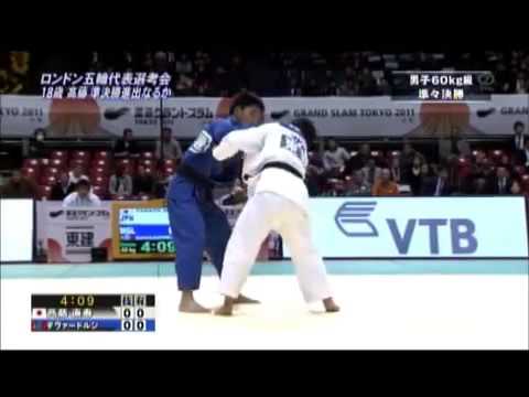 JUDO 2011 Jigoro Kano Cup: Naohisa Takato (JPN) - Tumurkhuleg Davaadorj (MGL)