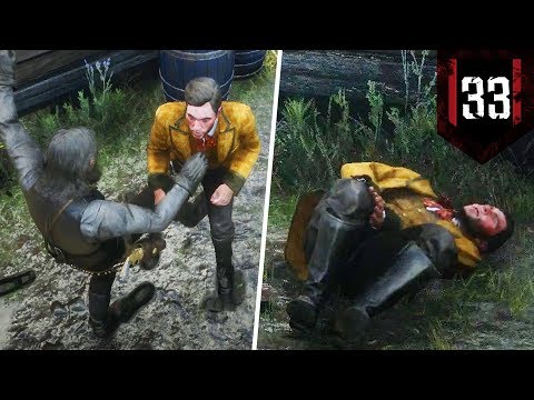 Red Dead Redemption 2 - Part 33 - Paid to KICK them in the NUTS