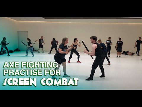 Learn How to Fight on Screen with a Single Axe!