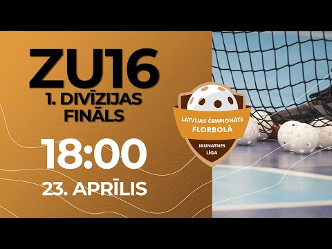 🎥 ZU16: Rubene/KSS - FS Masters/Ulbroka (1. div. fināls) (23.04.2023)