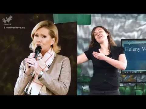 Helena Vondráčková - Nemůžu bez tebe žít - ve znakovém jazyce