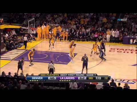05 12 2012   R1G7   Nuggets vs  Lakers   Team Highlights