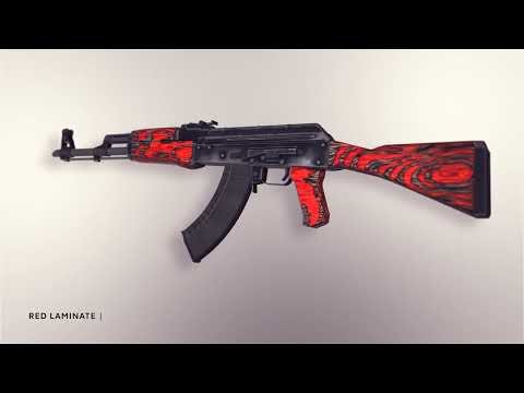 Preview image 2 of AK-47 | Kırmızı Laminant (Fabrikadan Yeni Çıkmış)