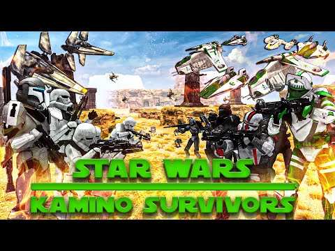 Full Scale Rebel Clone Force Invasion STAR WARS: Kamino Survivors Miniseries Finale | Cinematic Film