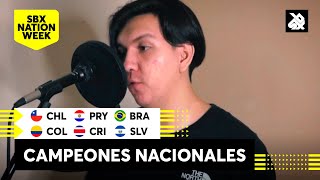 CAMPEONES NACIONALES (Colombia, Costa Rica, El Salvador, Chile, Paraguya, y Brasil)