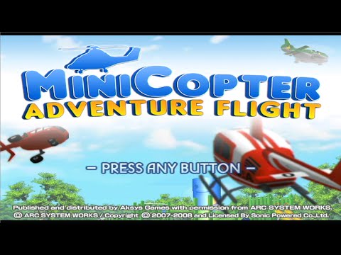 MiniCopter: Adventure Flight Game Sample - Wii