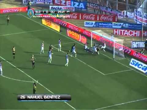 Gol de Benítez San Lorenzo 1   Olimpo 1 Fecha 1 Torneo Inicial 2013 Fútbol Para Todos1]