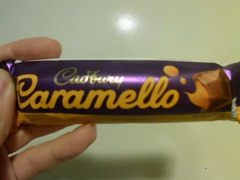 Cadbury Caramello Candy Bar Unboxing