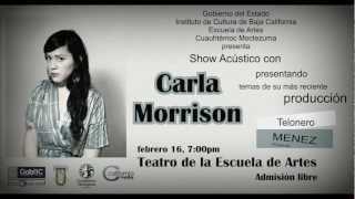 Carla Morrison - Olvide - (Show Acustico)
