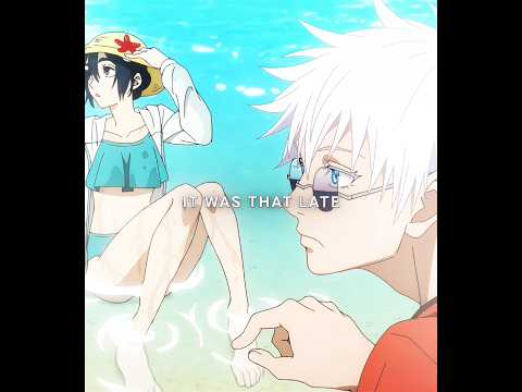 " When Riko Became Happy Because Of Gojo 💙 " Jujutsu Kaisen | Blue (Slowed) #jujutsukaisen #gojo