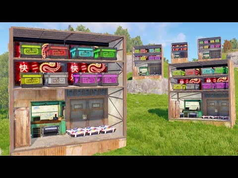 i raided every base on the server...