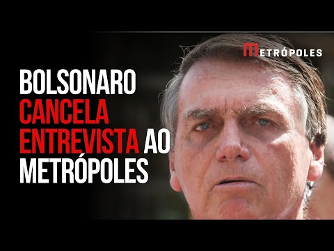 Bolsonaro cancela entrevista ao Metrópoles e alega “questão de saúde”; veja bilhete