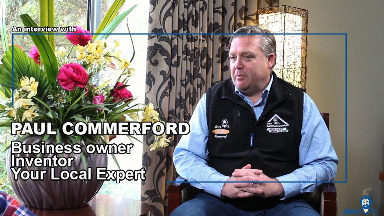 Interview with Paul Commerford - Inventor, CEO and Founder of Jim's Building Inspections