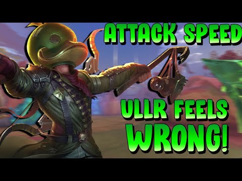 A NORMAL ATTACK SPEED BUILD WITH ULLR JUST FEELS SO WRONG! - Masters Ranked Duel - SMITE