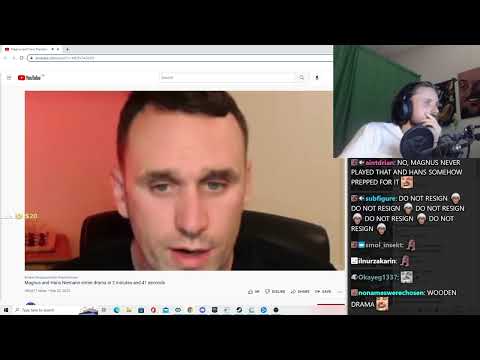 Forsen Reacts to Magnus and Hans Niemann entire drama in 2 minutes and 41 seconds