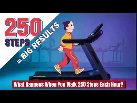 What happens when you WALK 250 STEPS Each Hour?