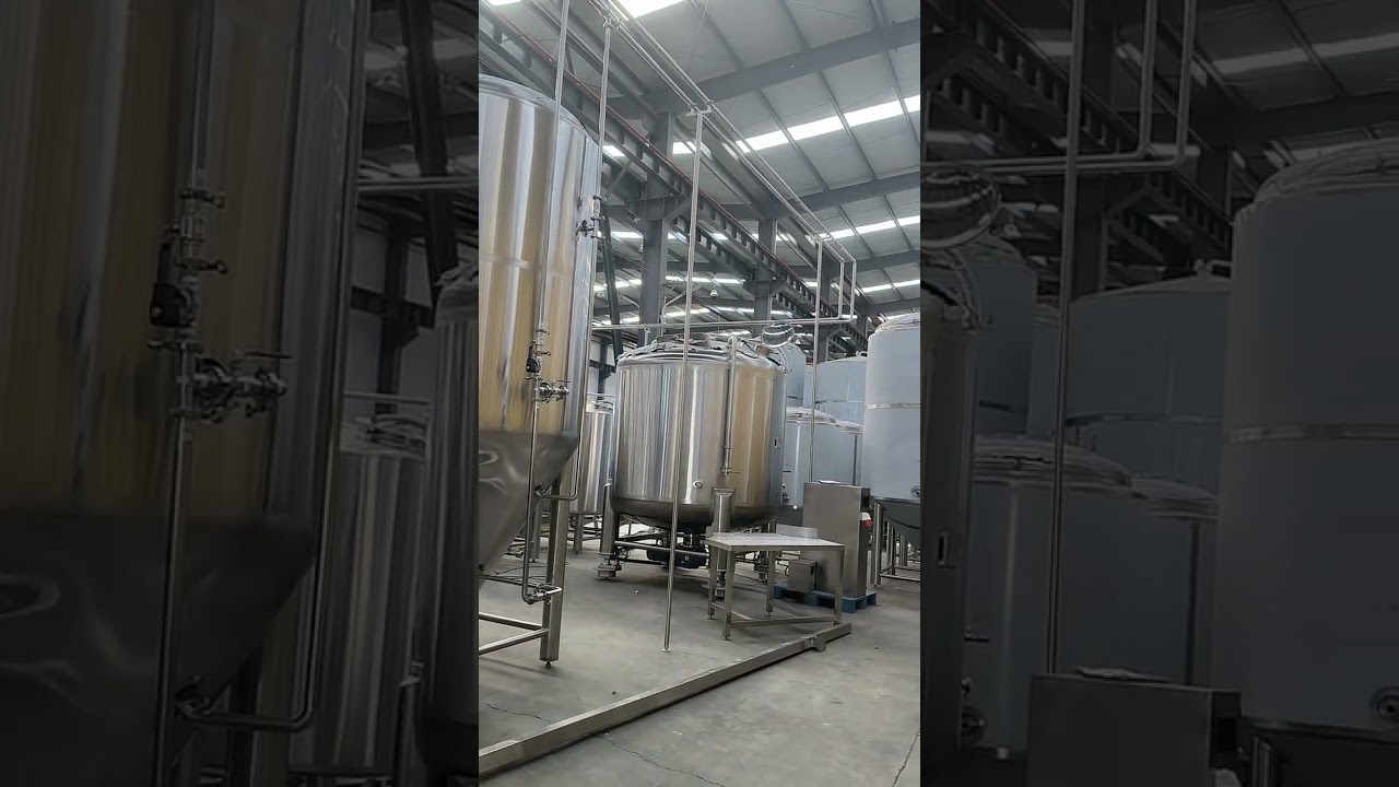 Watch as our brewing equipment is being loaded into containers, ready for shipment!