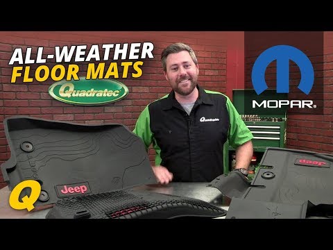 2018 Jeep Wrangler JL Mopar All Weather Floor Mats Review