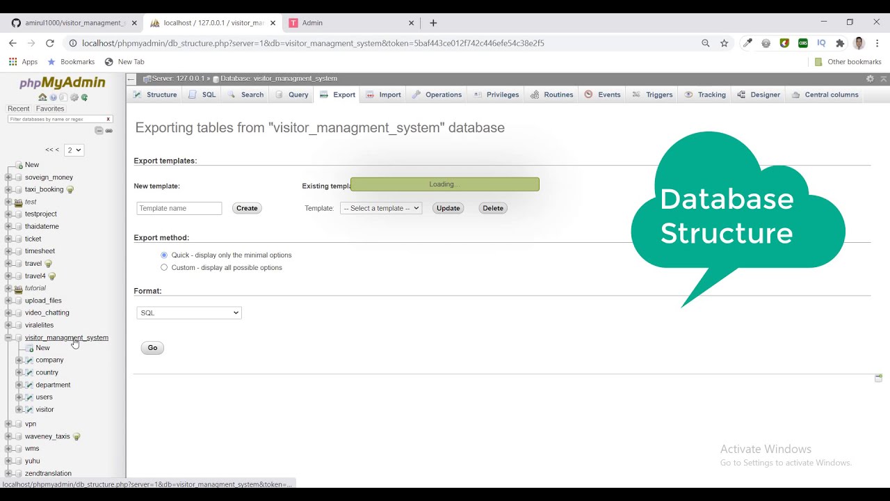 Visitor Management System in PHP MySQL Free code