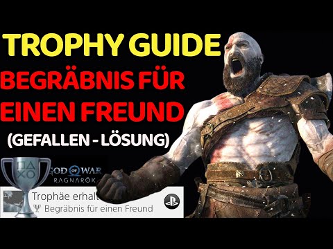 God of War Ragnarök Trophy Guide Begräbnis für einen Freund Ein Wikingerbegräbnis Gefallen Lösung